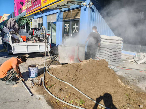 玉屏顶管注浆加固